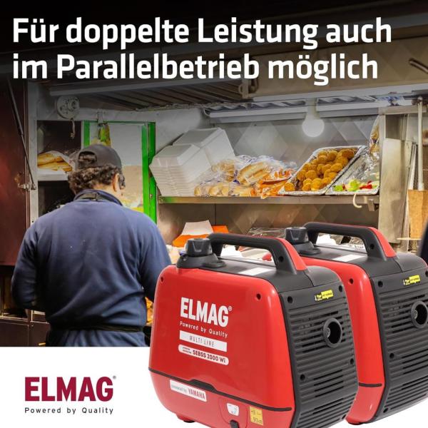ELMAG Inverter Stromerzeuger SEBSS 2000Wi ELMAG Inverter Stromerzeuger SEBSS 2000Wi
