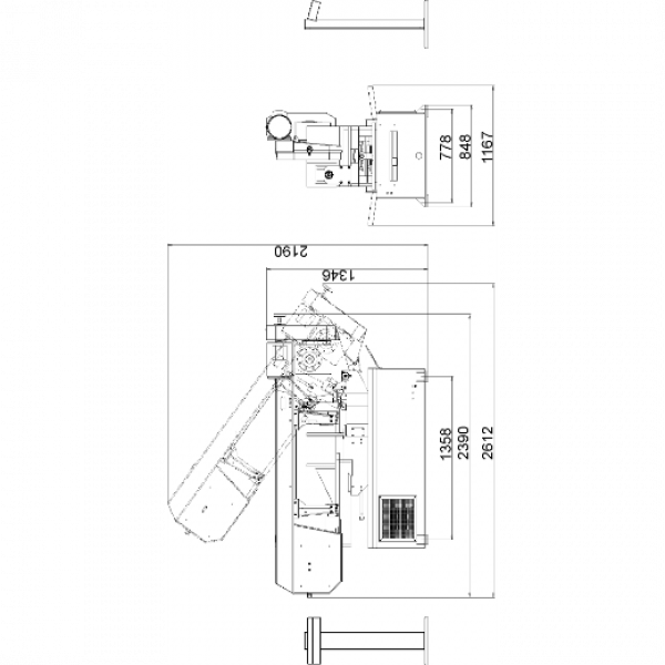 ELMAG BOMAR Metall-Bandsägemaschine Transverse 510.330 DGH