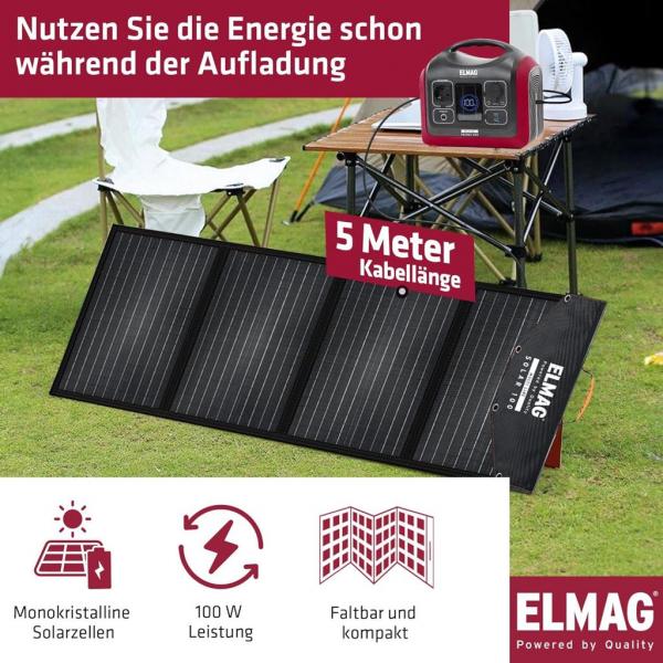 ELMAG Solargenerator-Set ENERGY 600 + SOLAR 100 ELMAG Solargenerator-Set ENERGY 600 + SOLAR 100