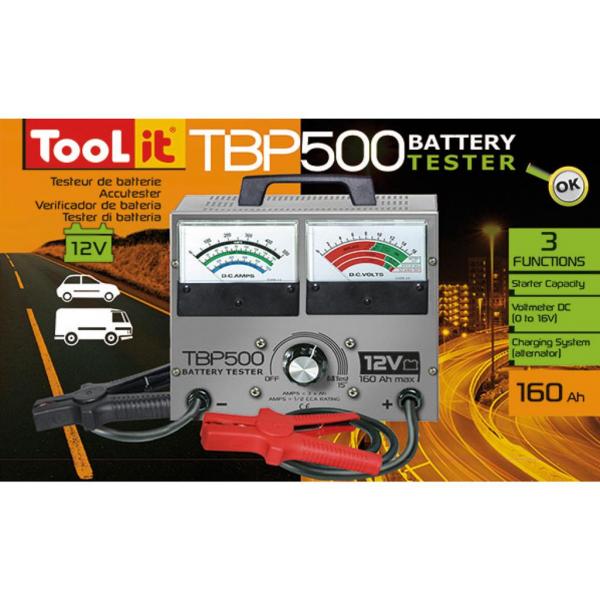ELMAG Batterie-Testgerät 10-160 Ah 12 Volt Modell TBP 500