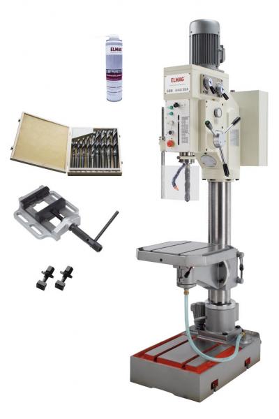 ELMAG Getriebe-Säulenbohrmaschine GBM 4/40 SGA - Set ELMAG Getriebe-Säulenbohrmaschine GBM 4/40 SGA - Set