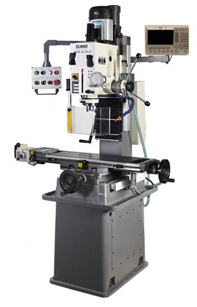 ELMAG Getriebe Fräs- und Bohrmaschine MFB 45 GLH inkl. 3-Achs digitale Positionsanzeige ELMAG Getriebe Fräs- und Bohrmaschine MFB 45 GLH inkl. 3-Achs digitale Positionsanzeige