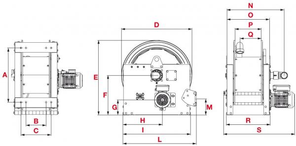 ELMAG INDUSTRIE Schlauchaufroller Serie 700 / L 270 ELMAG INDUSTRIE Schlauchaufroller Serie 700 / L 270