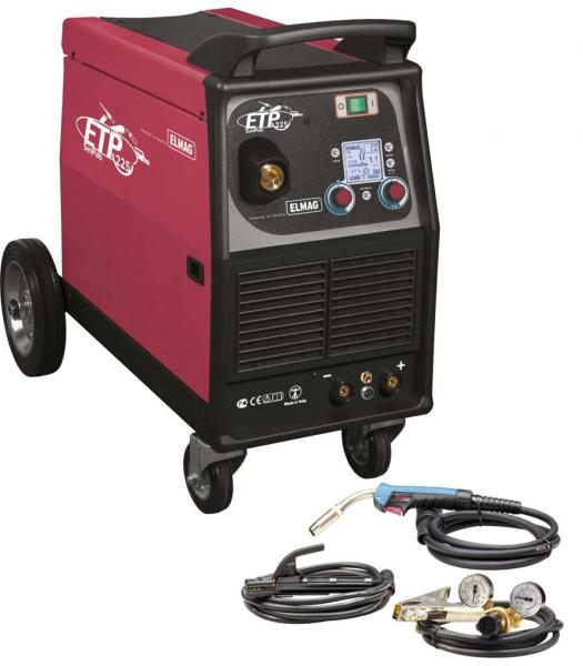 ELMAG Multifunktions-Schweißinverter, fahrbar - STAHL-ALU-SET ELMAG Multifunktions-Schweißinverter, fahrbar - STAHL-ALU-SET