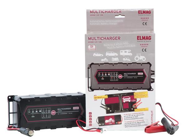 ELMAG Automatisches Batterieladegerät 12 V. MULTICHARGER 20300 ELMAG Automatisches Batterieladegerät 12 V. MULTICHARGER 20300
