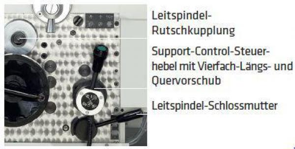 ELMAG Universal-Drehmaschine PREMIUM CU 1000 RD - Vario Spitzenweite 1500mm ELMAG Universal-Drehmaschine PREMIUM CU 1000 RD - Vario Spitzenweite 1500mm