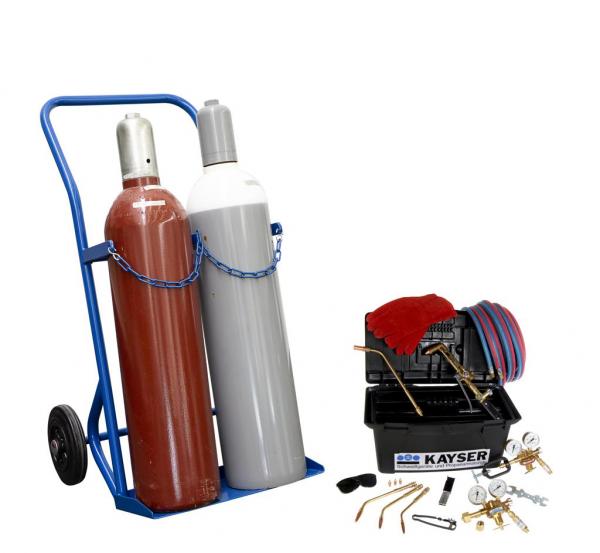 ELMAG AUTOGEN-Komplett-Set Montagebox KE 17/5m - Set / 20 l ELMAG AUTOGEN-Komplett-Set Montagebox KE 17/5m - Set / 20 l