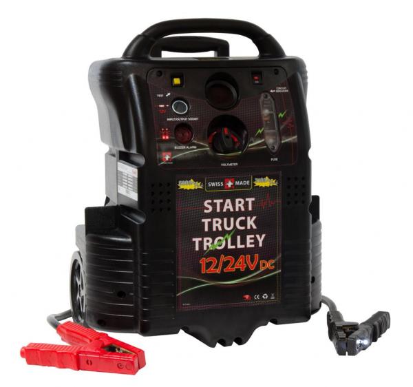 ELMAG Energiestation / Startgerät 12/24V - START TRUCK TROLLEY 6200/3100 Ampere ELMAG Energiestation / Startgerät 12/24V - START TRUCK TROLLEY 6200/3100 Ampere