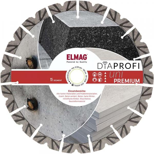ELMAG DiaProfi-Diamantscheibe UNI-PREMIUM Ø300mm