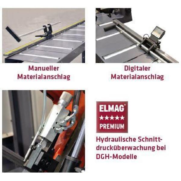 ELMAG BOMAR Metall-Bandsägemaschine Ergonomic 340.278 DG
