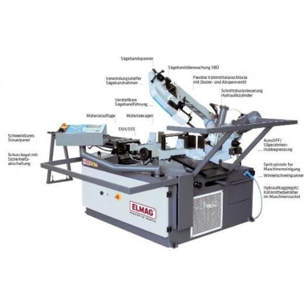 ELMAG MACC Metall-Bandsägemaschine Modell SPECIAL 390 A CNC