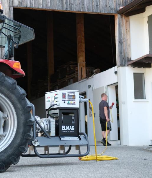 ELMAG Zapfwellen-Stromerzeuger SEZN 80WD-AVR-ECO