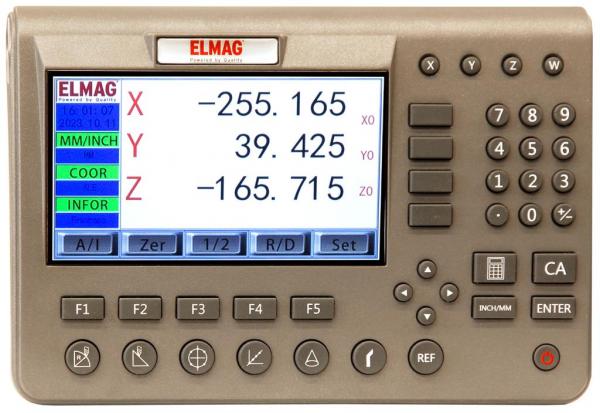 ELMAG Getriebe Fräs- und Bohrmaschine MFB 45 GLH inkl. 3-Achs digitale Positionsanzeige ELMAG Getriebe Fräs- und Bohrmaschine MFB 45 GLH inkl. 3-Achs digitale Positionsanzeige