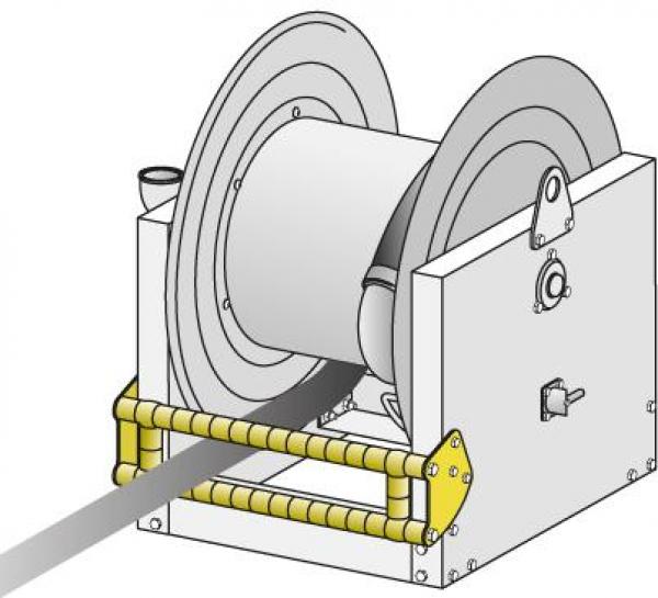 ELMAG Manuelle Schlauchführung 'geschlossen unten'