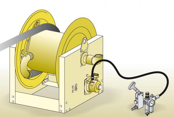 ELMAG INDUSTRIE Schlauchaufroller Serie 700 / L 550