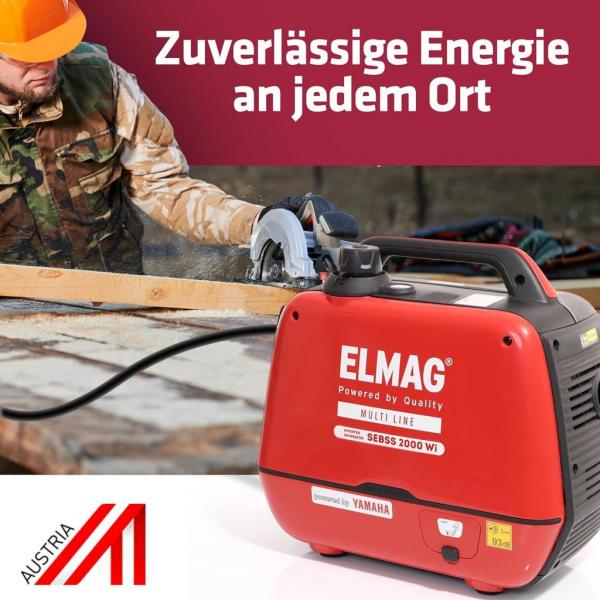 ELMAG Inverter Stromerzeuger SEBSS 2000Wi ELMAG Inverter Stromerzeuger SEBSS 2000Wi