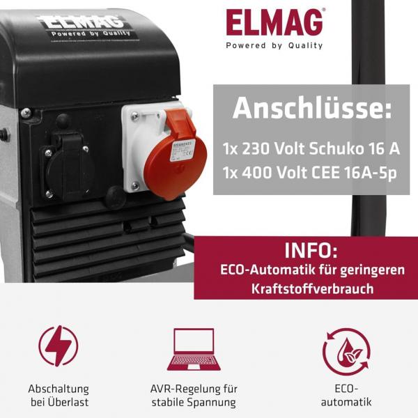 ELMAG Stromerzeuger SEB 16000WDE-AVR ELMAG Stromerzeuger SEB 16000WDE-AVR