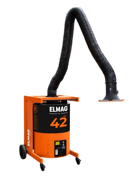 ELMAG Absauganlage, fahrbar, MaxiFil / 4m ELMAG Absauganlage, fahrbar, MaxiFil / 4m