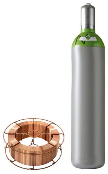 ELMAG STAHL-SET-Mischgas-20lt.-SG2/G3Si 1-0,8mm/15kg