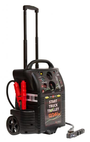 ELMAG Energiestation / Startgerät 12/24V - START TRUCK TROLLEY 6200/3100 Ampere ELMAG Energiestation / Startgerät 12/24V - START TRUCK TROLLEY 6200/3100 Ampere