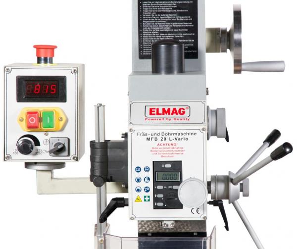 ELMAG Getriebe Fräs- und Bohrmaschine MFB 20-L Vario ELMAG Getriebe Fräs- und Bohrmaschine MFB 20-L Vario