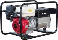 ELMAG Stromerzeuger SEB 7500WD-AVR inkl. Abgasrohr 2m