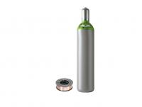 ELMAG STAHL-SET-Mischgas-20lt.-SG2/G3Si 1-0,8mm / 5kg